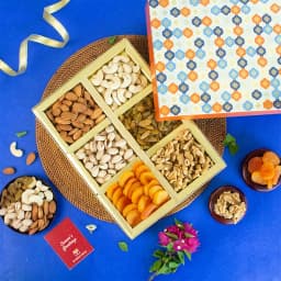 Assorted Dry Fruits In Elegant Gift Box 1
