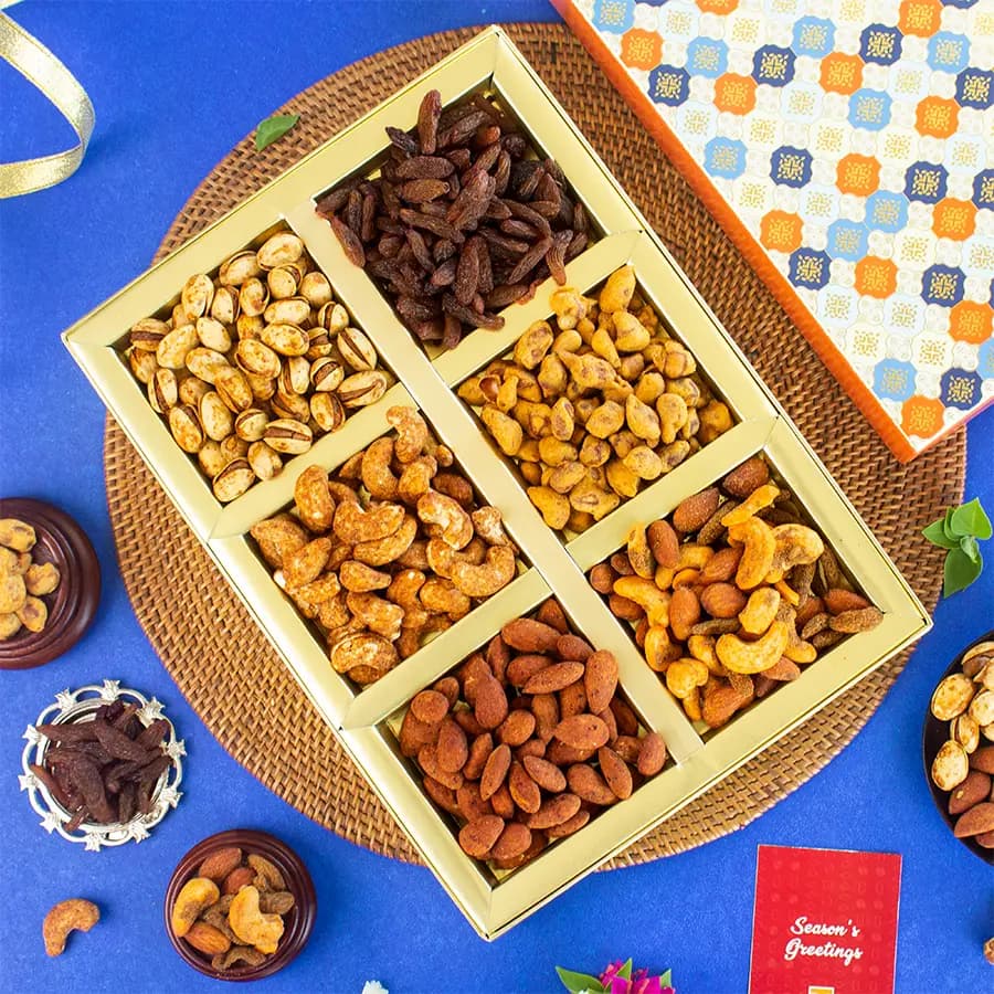 Gift Box With A Delectable Assortment Of Flavours