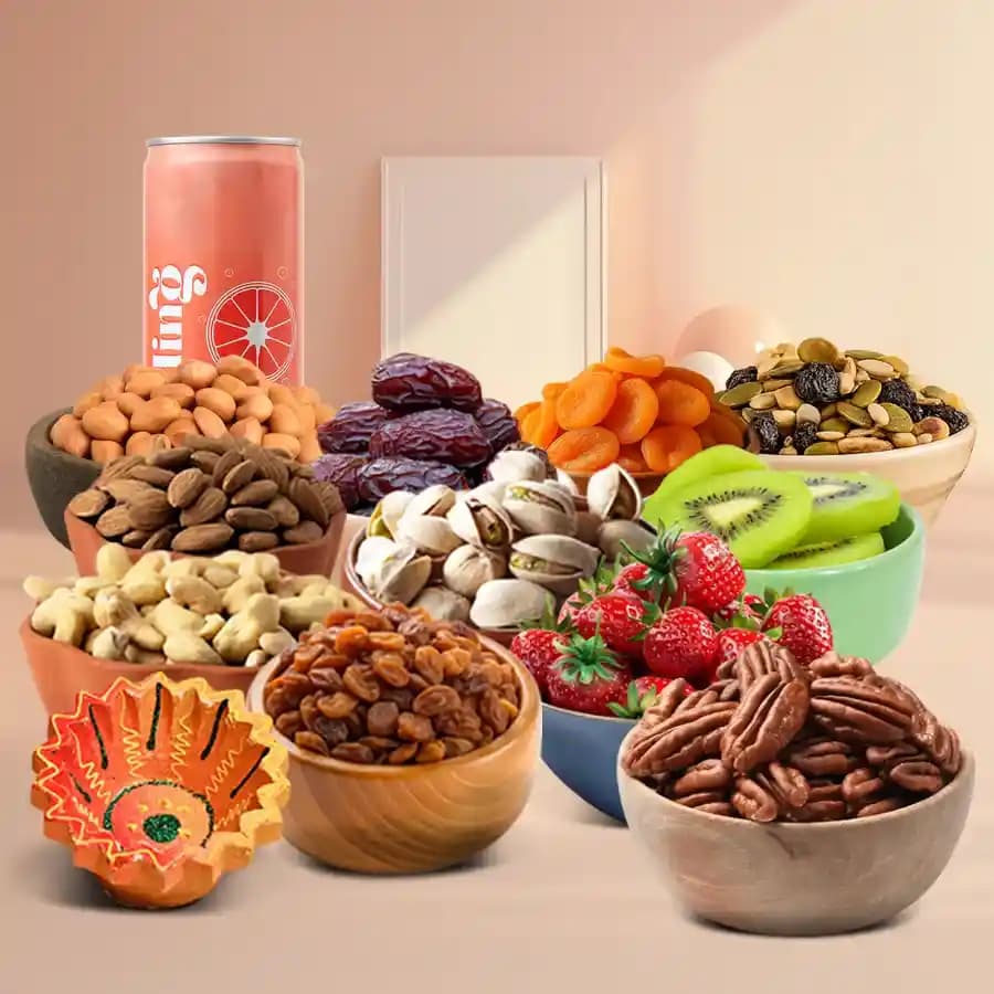 Diwali Feast Nuts, Fruits N More