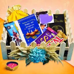 Gourmet Treats Diya And Goodies 1