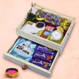 Diwali Chocs And Diya 1