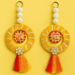 Artisanal Shubh Laabh Hanging Pair 1