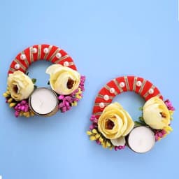 Two Exquisite Designer Candles Set 1