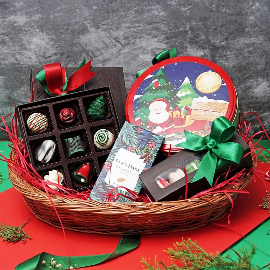X Mas Delightful Delicacies Basket