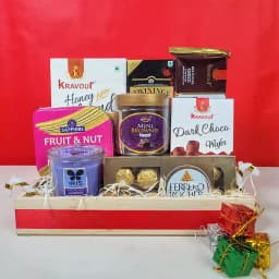 Christmas Tea Time Delights Basket 1