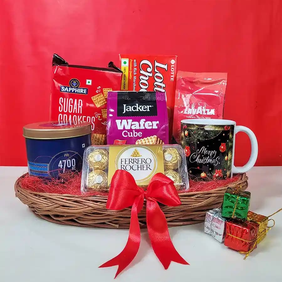 X Mas Enchantment Basket