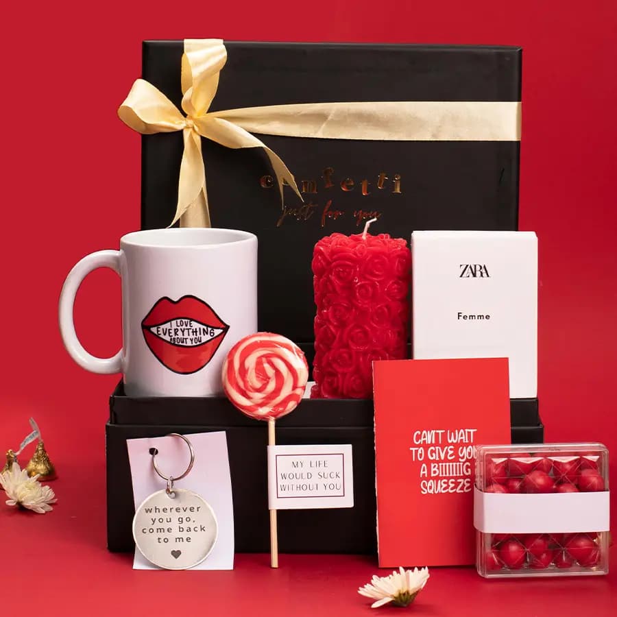 Classic Valentines Treats N Gifts Hamper