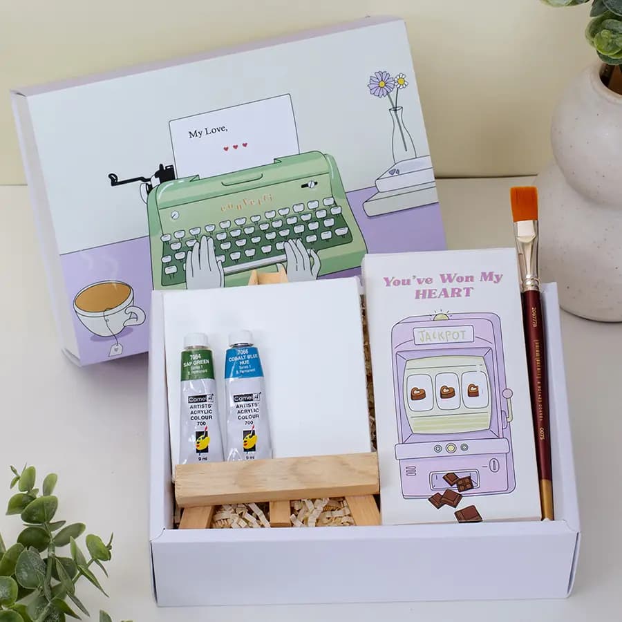 Artistic Gifts N Chocolates Hamper