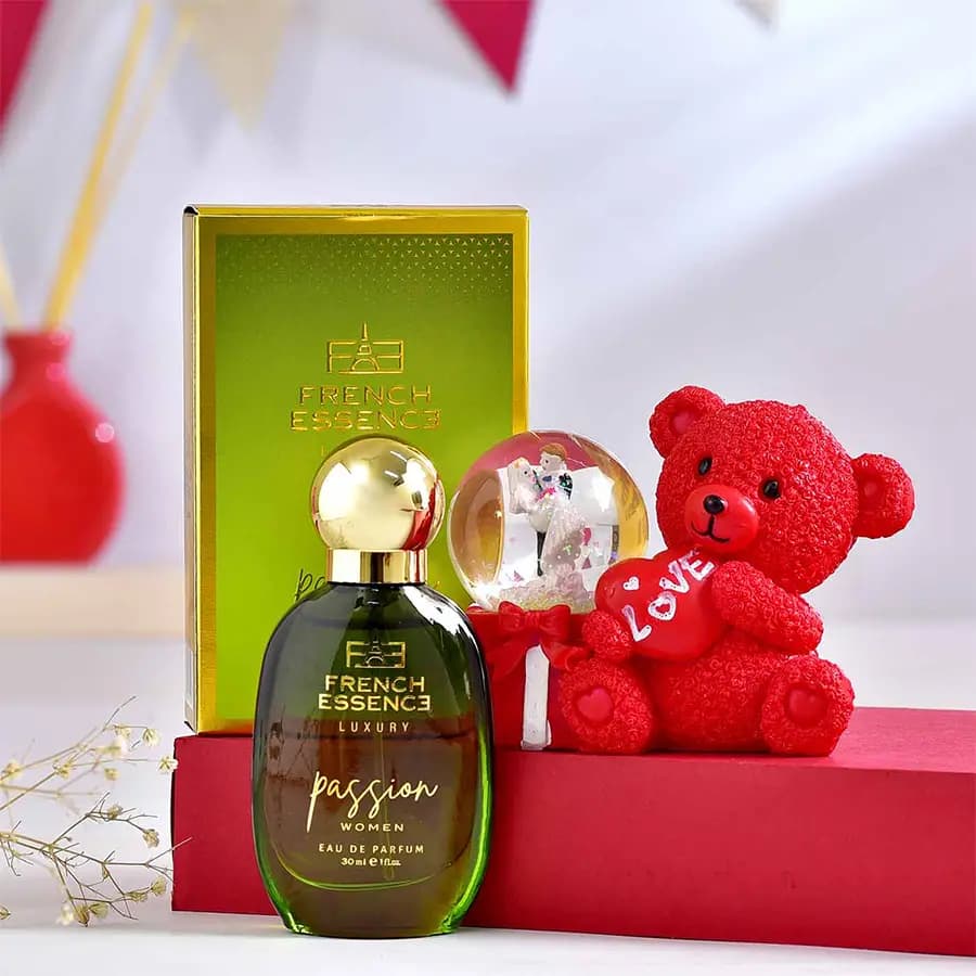 Passionate French Parfum N Raisin Teddy Combo