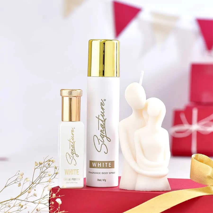 Exclusive Signature Perfume N Couple Candle Duo