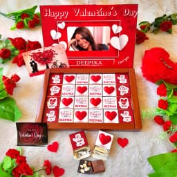 Delightful Chocolates N Personalized Prints Gift Box 1