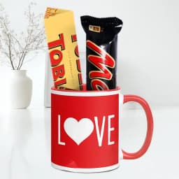 Ultimate Choco Treat N Valentine Mug Combo 1