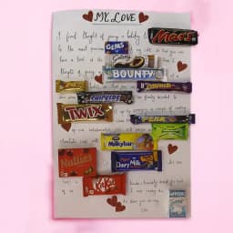 Marvellous My Love Chocolate Message Card 1