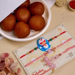 Complete Family Rakhi Set N Gulab Jamun Indulgence 1