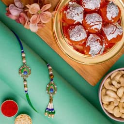 Charming Bhai Bhabhi Rakhi N Treats Delight 1