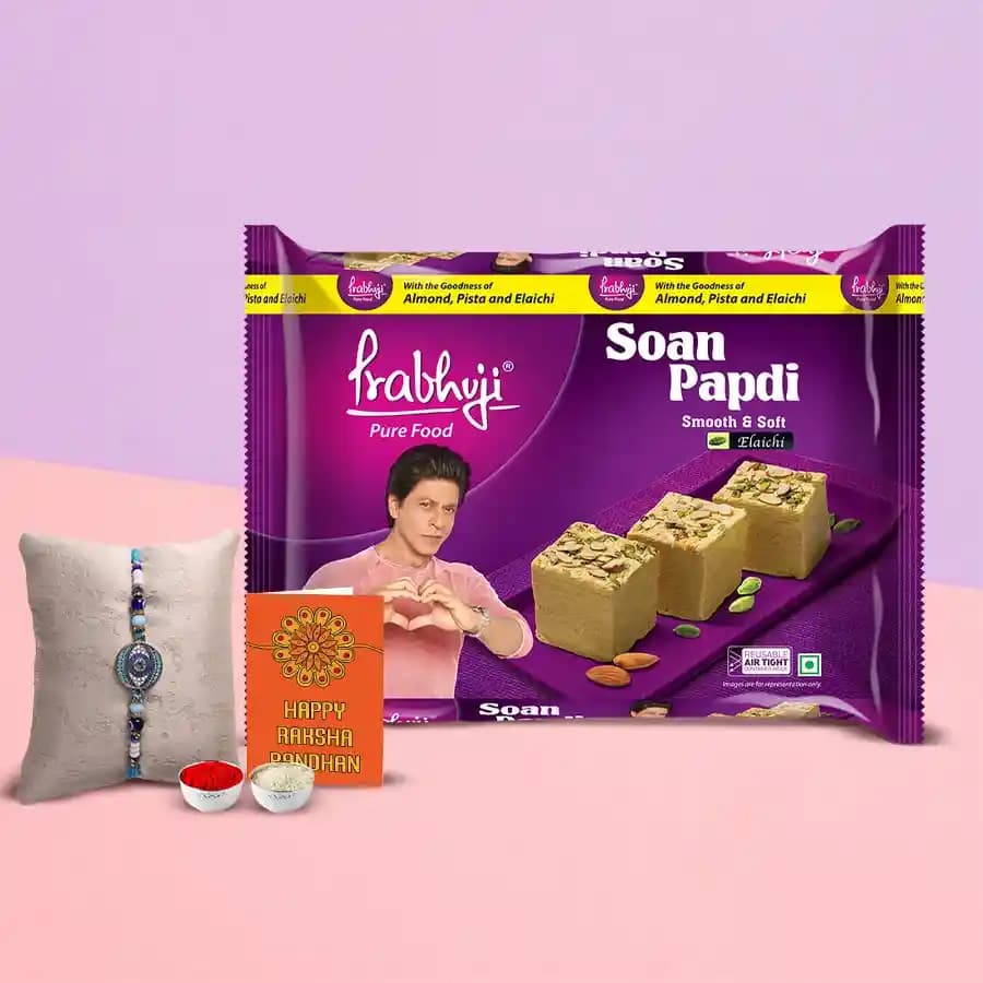 Haldiram's Soan Papdi Delight with Rakhi
