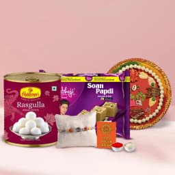 Elegant Rakhi Celebration Thali 1
