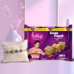 Haldiram Soan Papdi Delight with Rakhi Gift 1