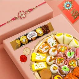 Premium Ferrero Rocher Gift Hamper with Complimentary Rakhi 1