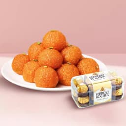 Haldirams Laddoo N Ferrero Rocher Chocolates 1