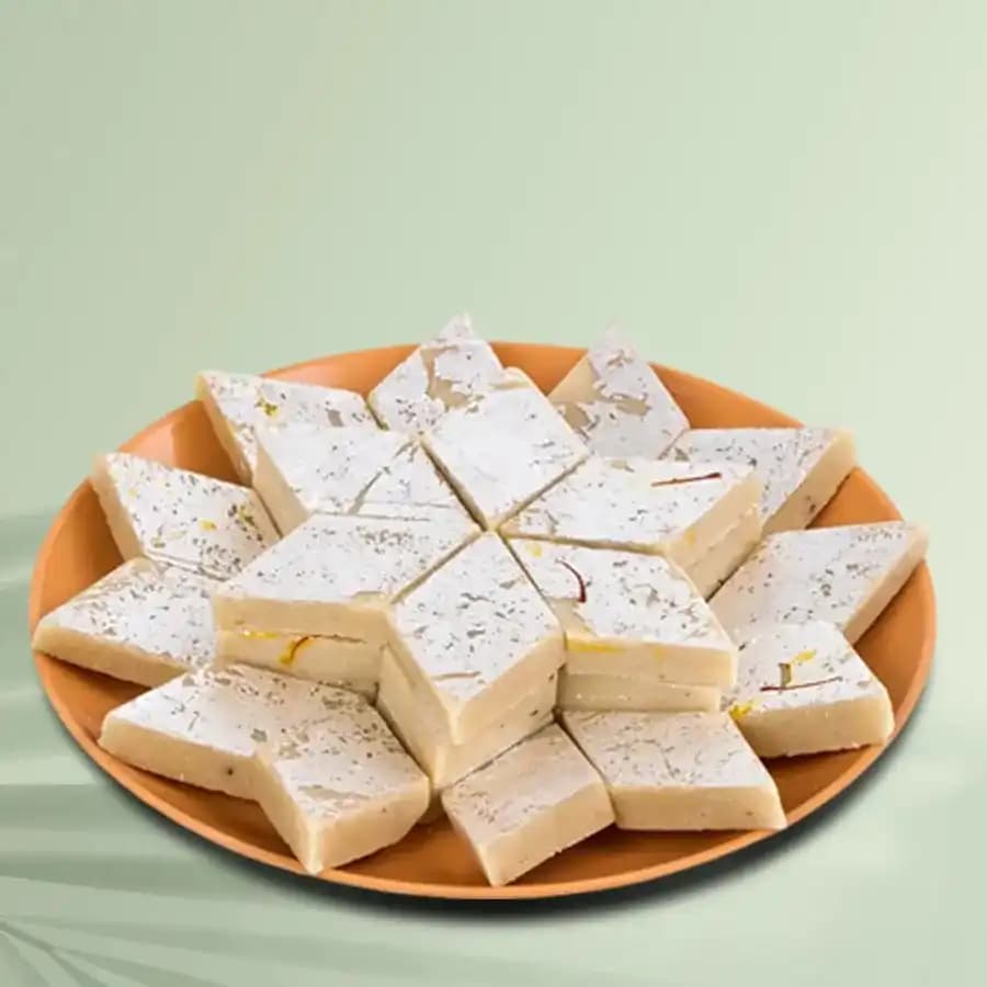 Delicious Kaju Katli from Haldirams