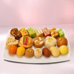 Yummy Haldirams Mixed Sweets Platter 1