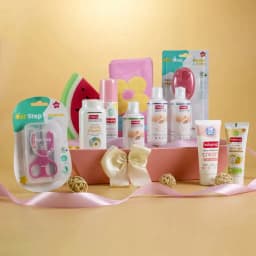 Deluxe Infant Care Essentials Basket 1