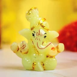 Serene Glowing Ganesh Idol 1