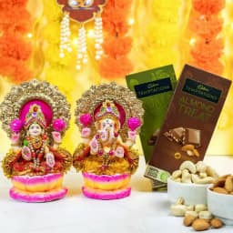 Sacred Laxmi Ganesh N Treats Pair 1