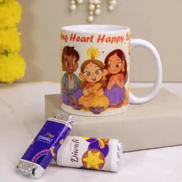 Festive Mug n Delightful Chocolates Treat 1