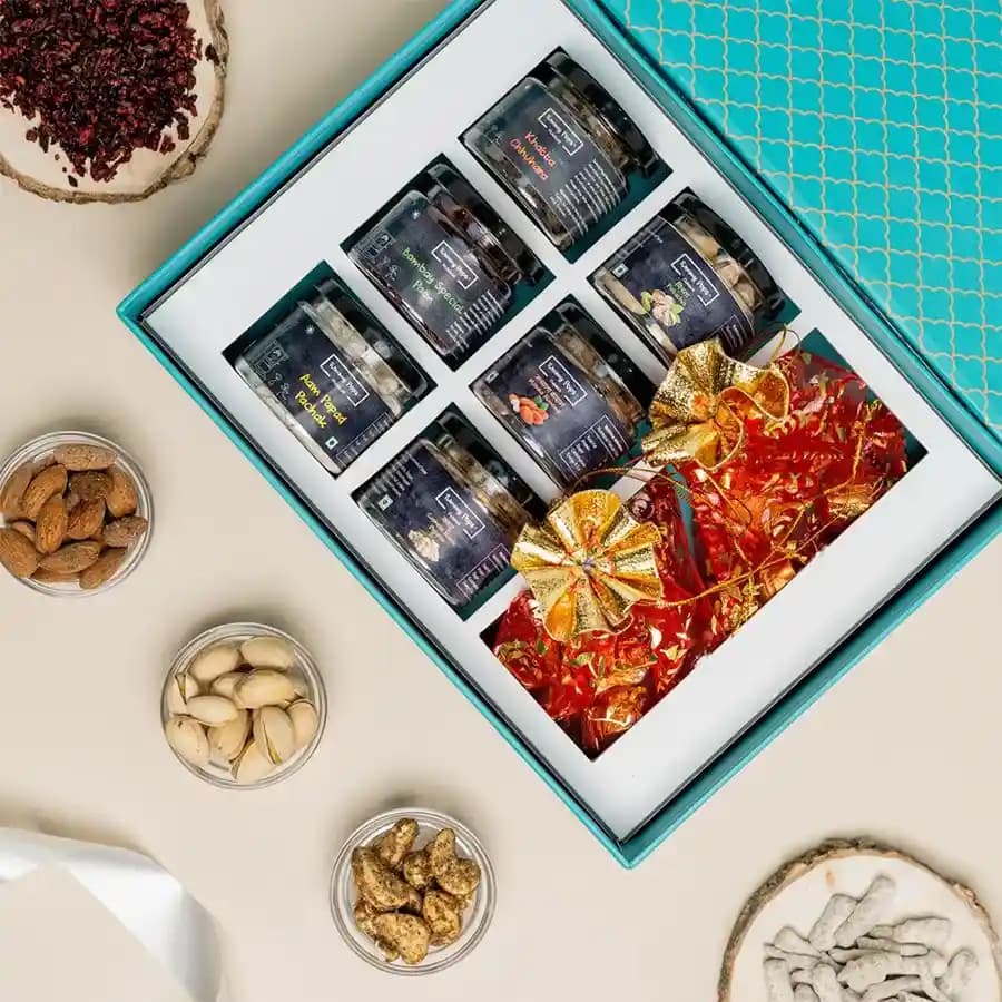 Gourmet Chocolate Delight with Mukhwas & Dried Fruits