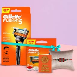 Gillette Grooming Kit with Rakhi Special Treats 1