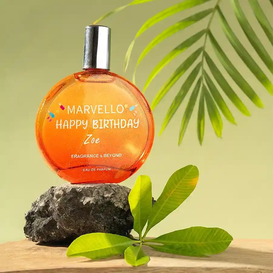 Personalized Ambery Birthday Perfume for Her