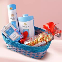 Exciting Yardley London Grooming Basket with Homemade Toffees 1