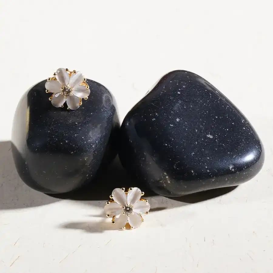 Garden Glow Stone Earrings