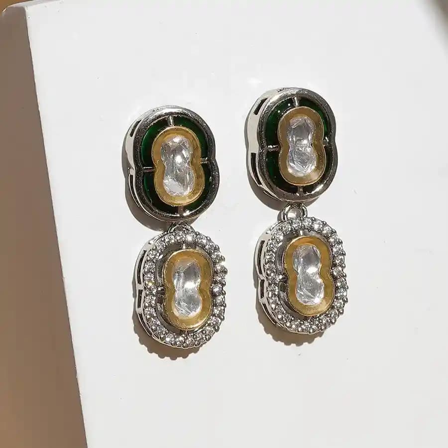 Luxe Double Mufli Earrings