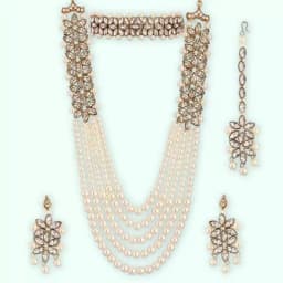 Beautiful Gold Plated Bridal Jewellery Set 1