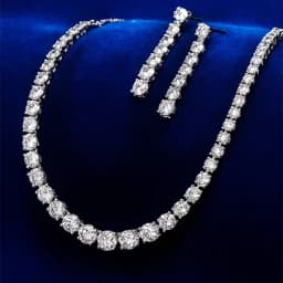 Trendy Gold Plated AD Studded Jewellery Set 1