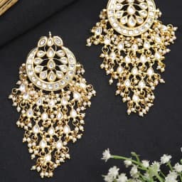 Glamorous Kundan Charm Earrings 1