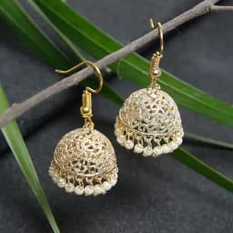 Fancy Jhumki Earrings Charm 1