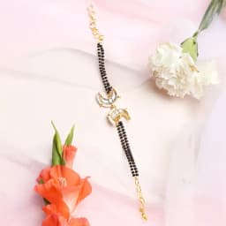 Graceful Kundan Bracelet Mangalsutra 1