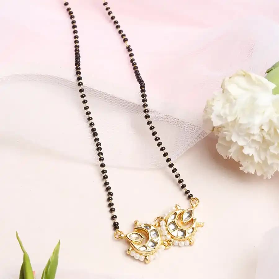 Designer Kundan Mangalsutra