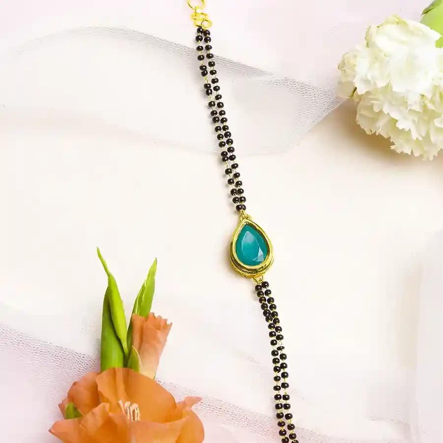 Classic Kundan Bracelet Mangalsutra