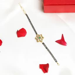 Sophisticated Kundan Bracelet Mangalsutra 1