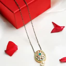 Modern Kundan Mangalsutra 1