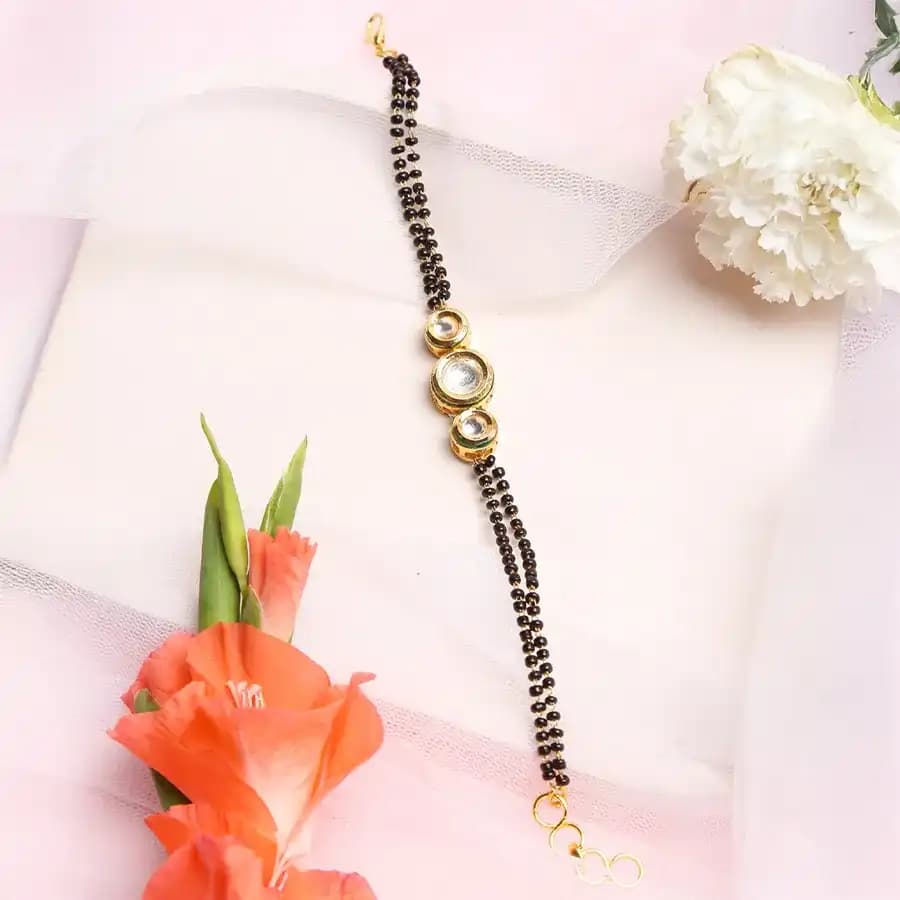 Timeless Kundan Bracelet Mangalsutra