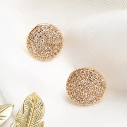Chic Rose Gold Studs 1