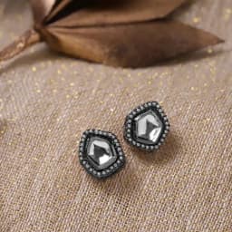 Timeless Silver Kundan Earrings 1