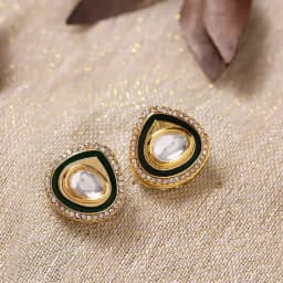 Graceful Kundan Stone Studs 1