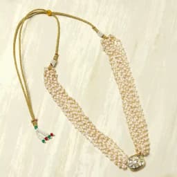 Luxe Pearl Kundan Statement Necklace 1